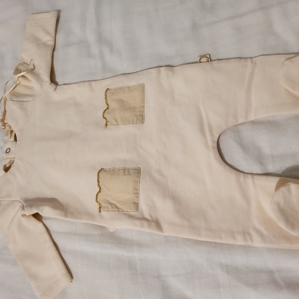 Baby Onesie with Pocket Details